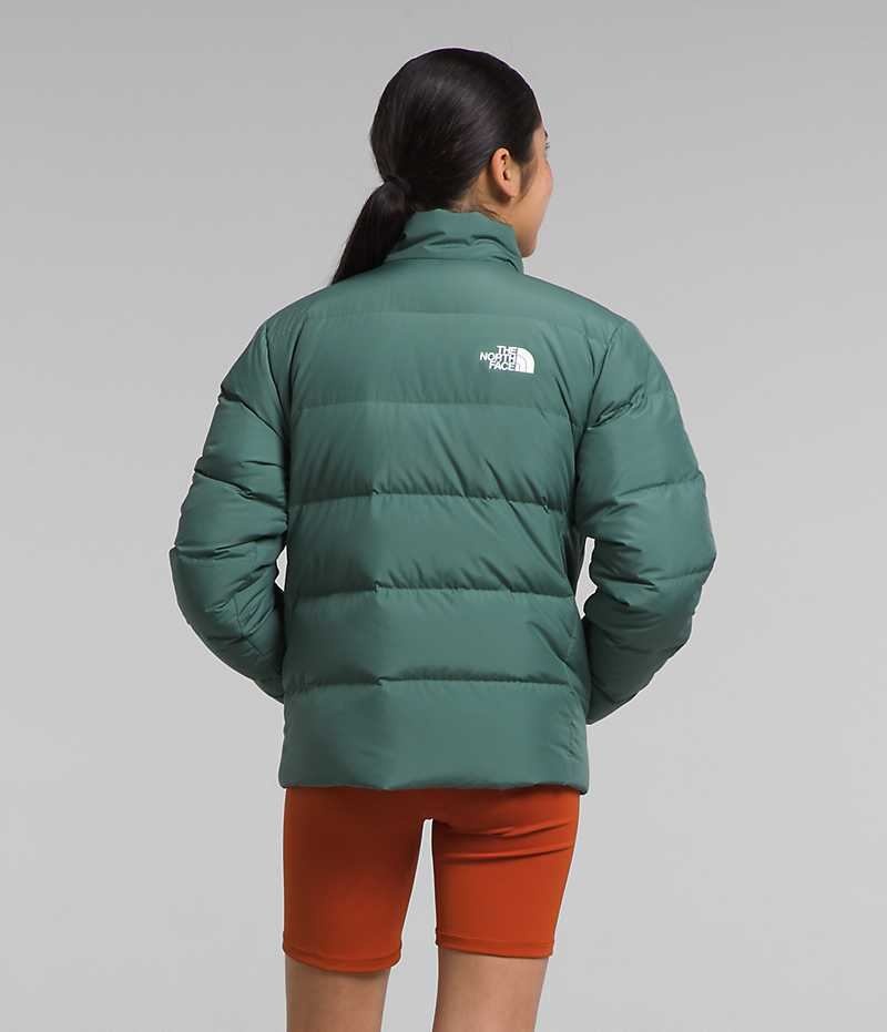 Doudoune The North Face Reversible North Fille Vert | PARIS DEYGK