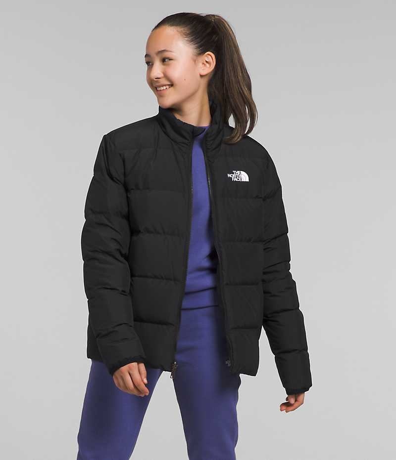 Doudoune The North Face Reversible North Fille Noir | PARIS ELSUX