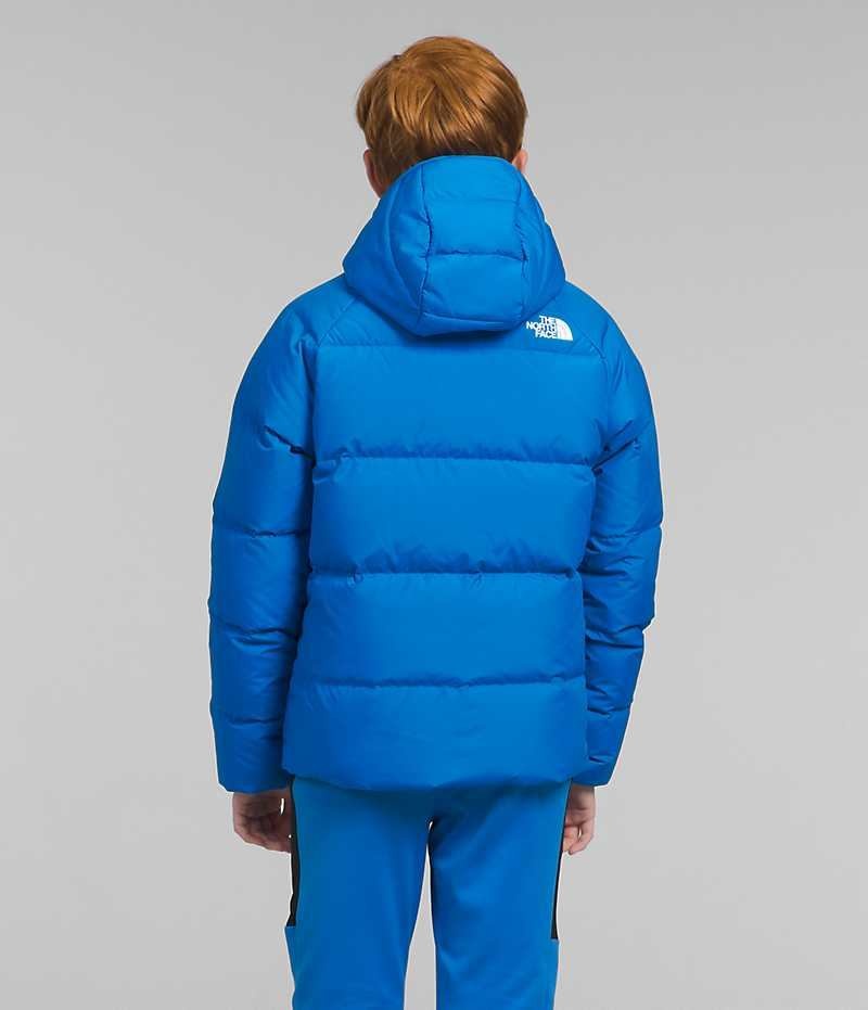 Doudoune The North Face Reversible North Encapuchonné Garcon Bleu | FRANCE IMZTF