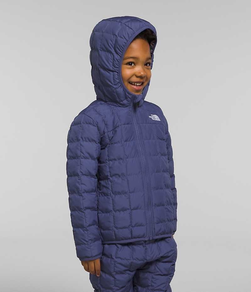 Doudoune The North Face Reversible ThermoBall™ Encapuchonné Garcon Bleu | PARIS QEXTZ