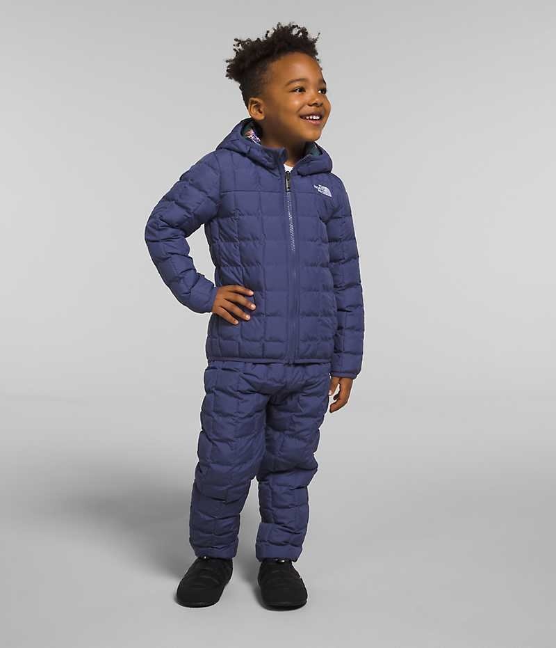 Doudoune The North Face Reversible ThermoBall™ Encapuchonné Garcon Bleu | PARIS QEXTZ