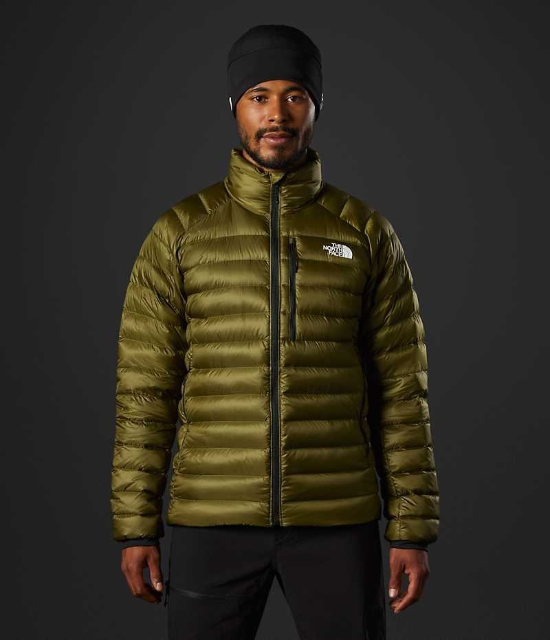 Doudoune The North Face Summit Breithorn Homme Vert Olive | FR LGEHR