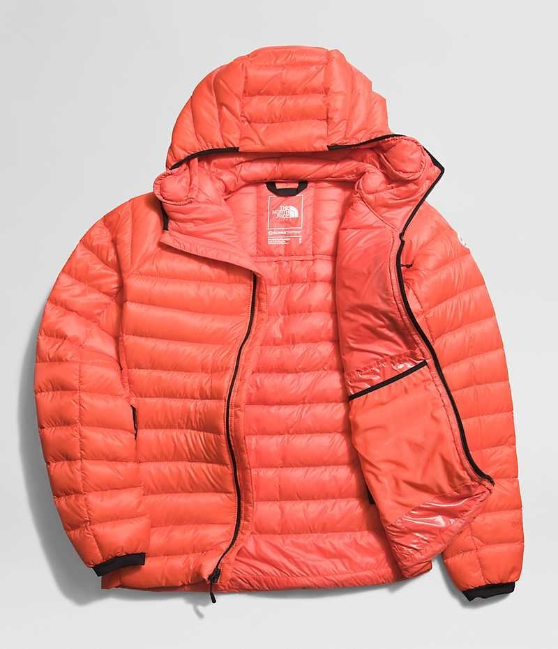 Doudoune The North Face Summit Series Breithorn Hoodie Femme Orange | FR NGJDO