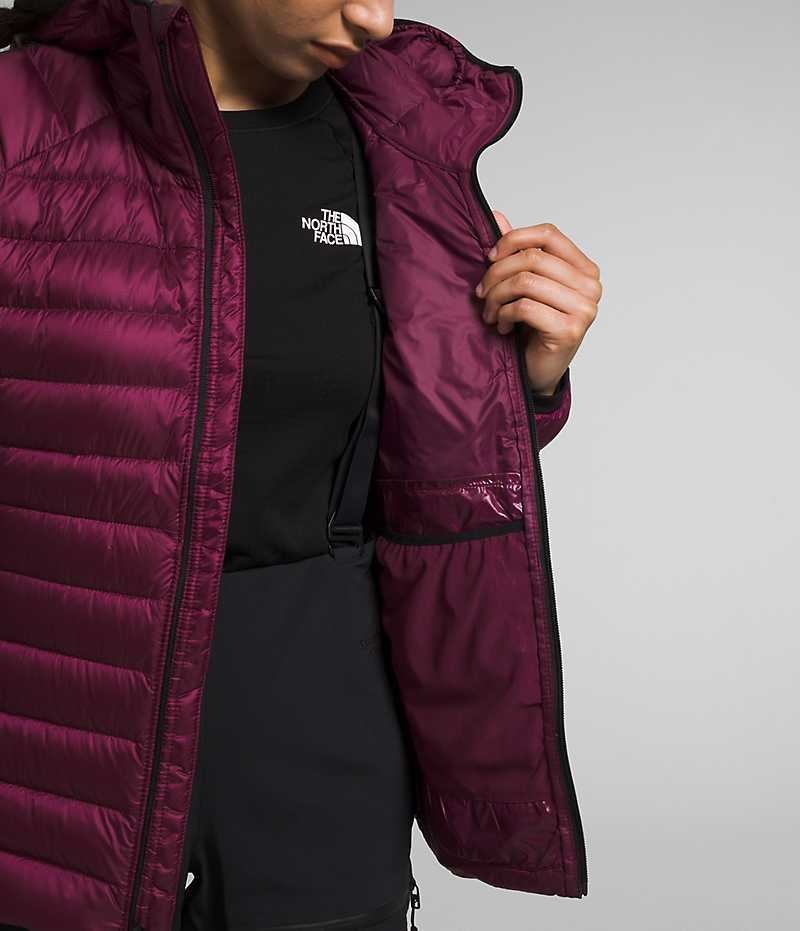 Doudoune The North Face Summit Series Breithorn Hoodie Femme Bordeaux | PARIS XBONG