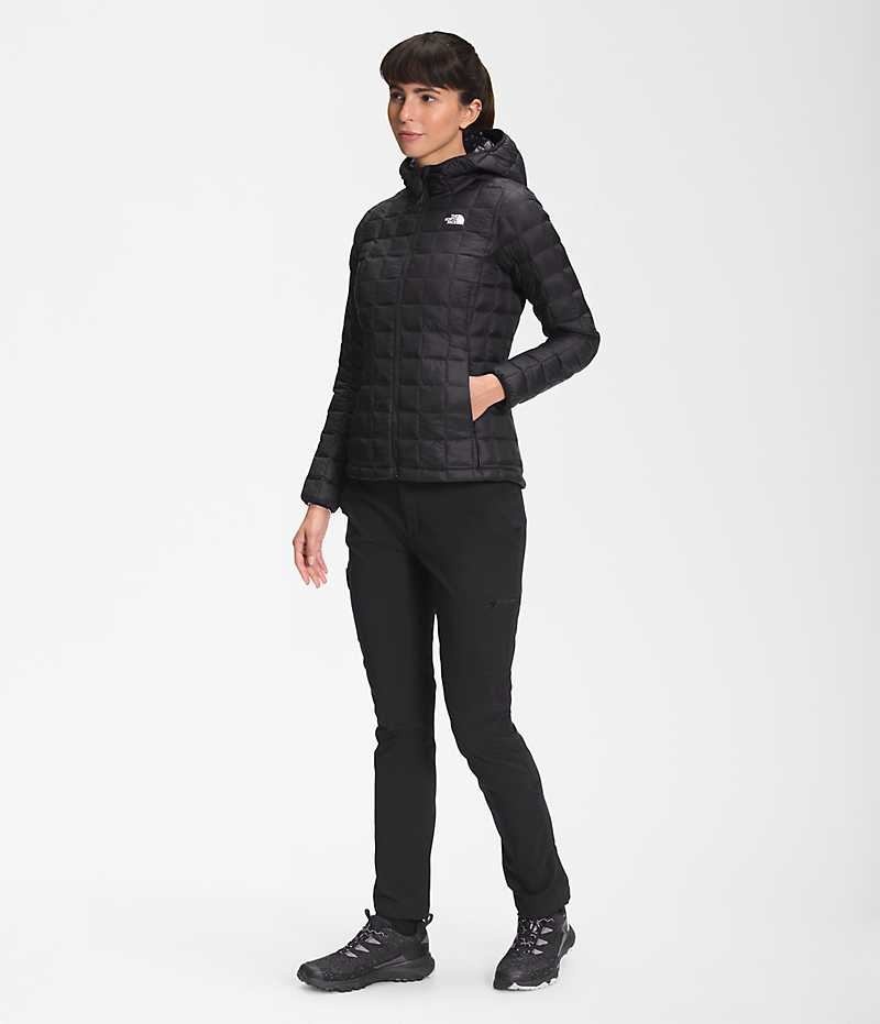 Doudoune The North Face ThermoBall™ Eco Hoodie 2.0 Femme Noir | FRANCE DRVJM