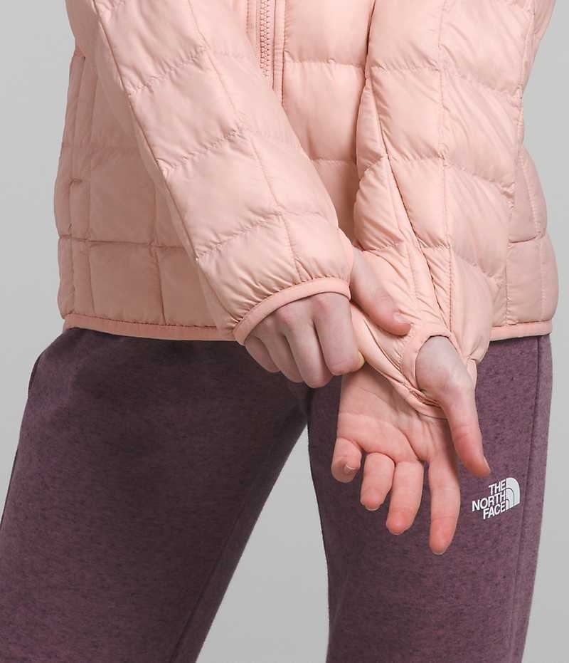 Doudoune The North Face ThermoBall™ Encapuchonné Fille Rose | PARIS FCDIO