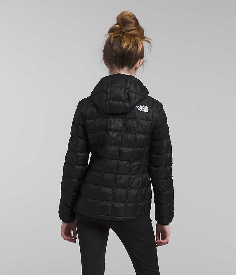 Doudoune The North Face ThermoBall™ Encapuchonné Fille Noir | FR ZFGRH