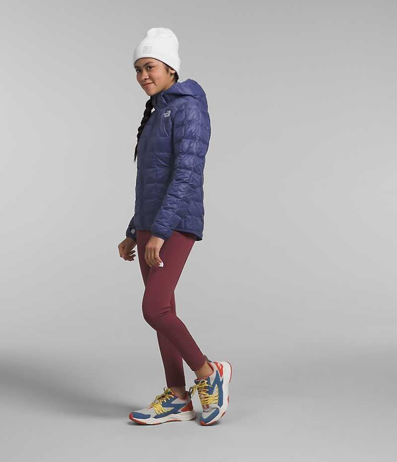 Doudoune The North Face ThermoBall™ Encapuchonné Fille Bleu | FRANCE PKANI