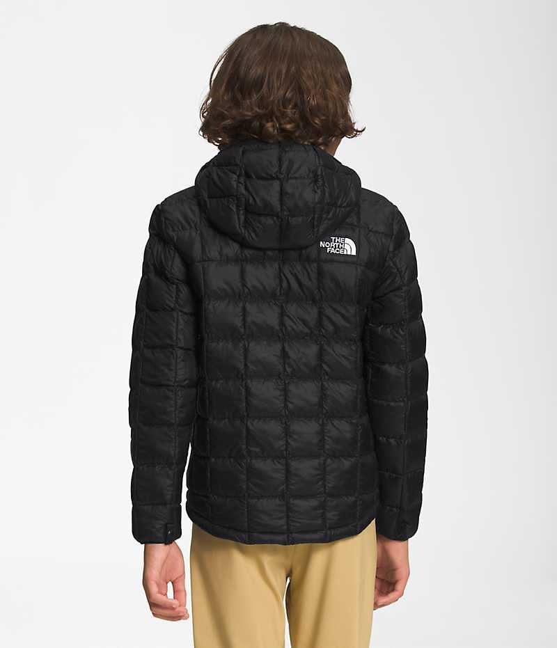 Doudoune The North Face ThermoBall™ Encapuchonné Garcon Noir | FRANCE JKUGH