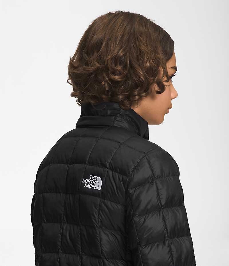 Doudoune The North Face ThermoBall™ Encapuchonné Garcon Noir | FRANCE JKUGH