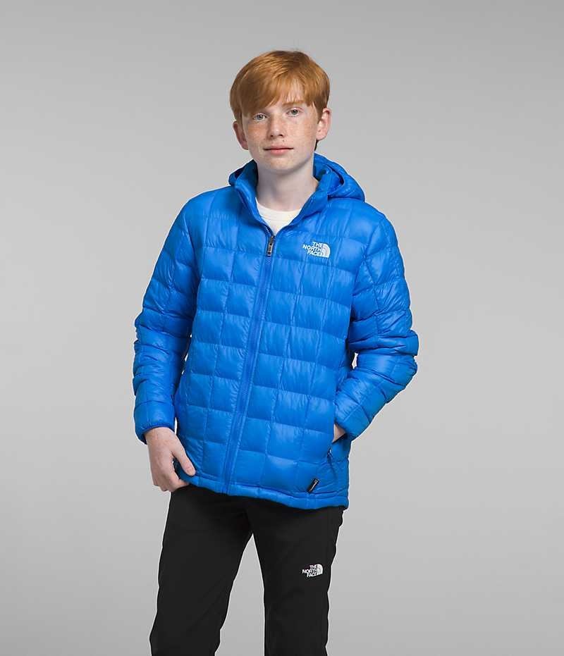 Doudoune The North Face ThermoBall™ Encapuchonné Garcon Bleu | PARIS VFRQL