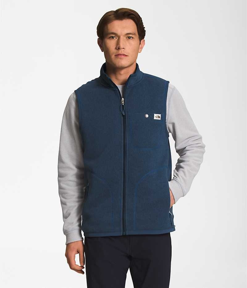 Gilet The North Face Gordon Lyons Full-Zip Homme Bleu | FRANCE ZJWCG