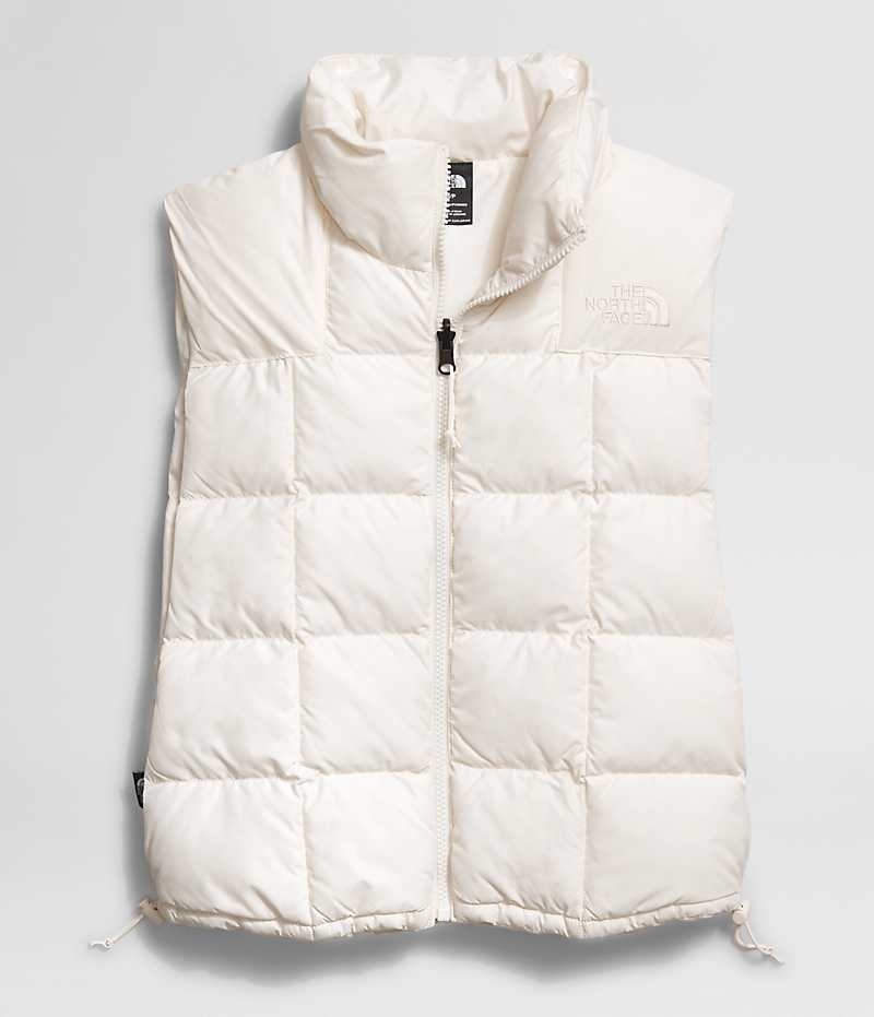 Gilet The North Face Lhotse Reversible Femme Blanche | FRANCE JDVFL