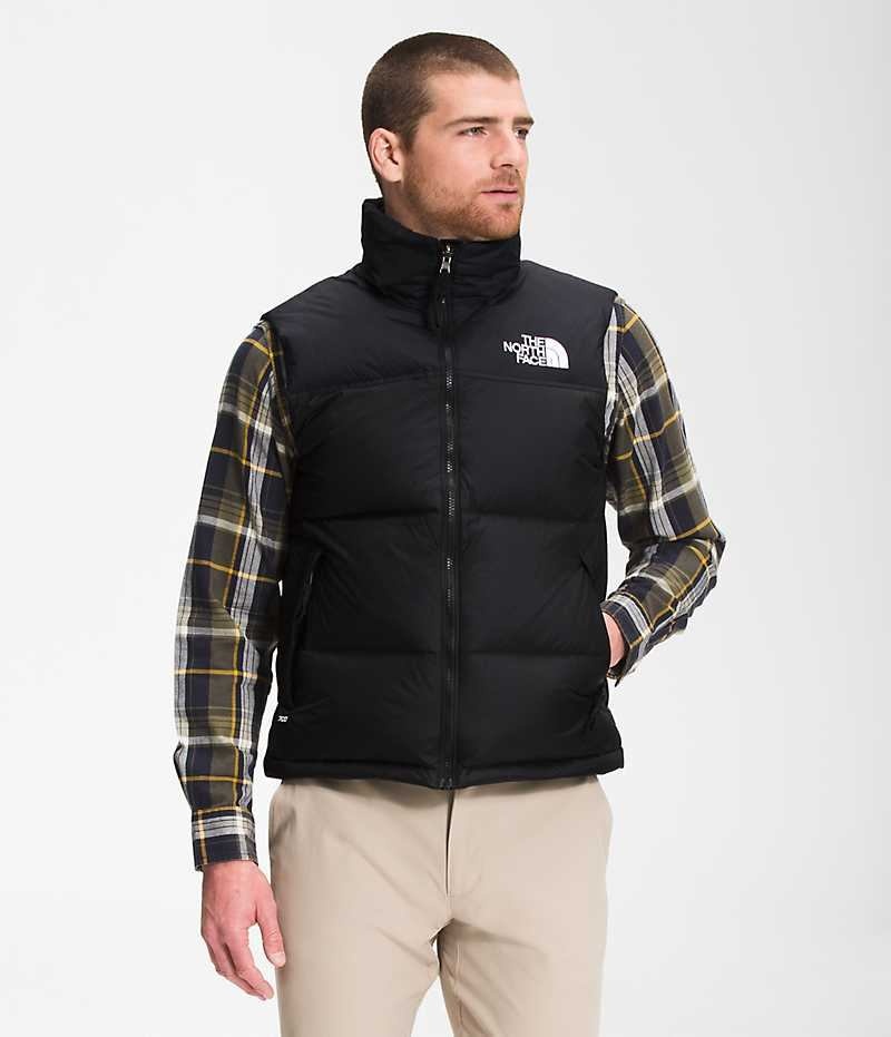 Gilet en Duvet The North Face 1996 Retro Nuptse Homme Noir | PARIS KJXDQ