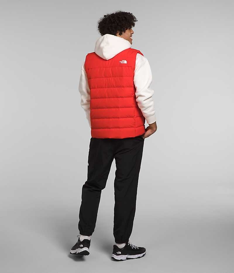 Gilet en Duvet The North Face Aconcagua 3 Homme Rouge | PARIS CVDXQ