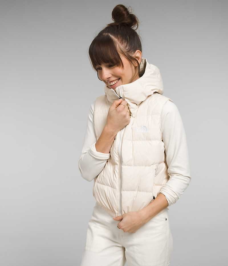 Gilet en Duvet The North Face Hydrenalite™ Femme Blanche | FRANCE EPVCZ