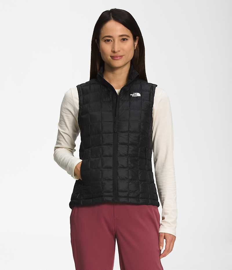 Gilet en Duvet The North Face ThermoBall™ Eco 2.0 Femme Noir | FRANCE TQAWE