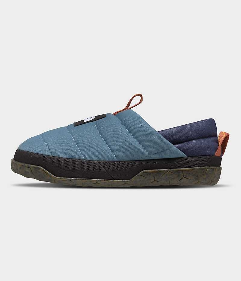 Mules The North Face Nuptse Denim Homme Bleu | PARIS LZJVP