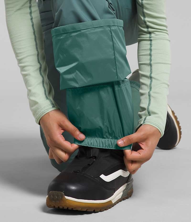 Pantalon Bib The North Face Freedom Insulated Femme Vert | FR BGOJP