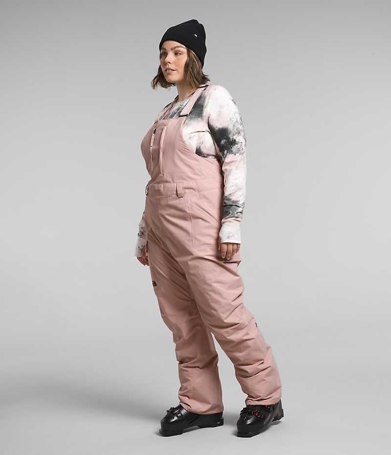 Pantalon Bib The North Face Plus Freedom Femme Rose | FR LFIHG