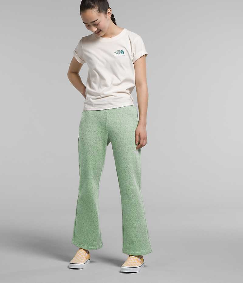 Pantalon En Molleton The North Face Cozy Dream Fleece Larges Leg Fille Menthe | FR GDUVB