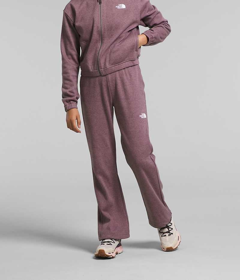 Pantalon En Molleton The North Face Cozy Dream Fleece Larges Leg Fille Fushia | FRANCE UBYFH