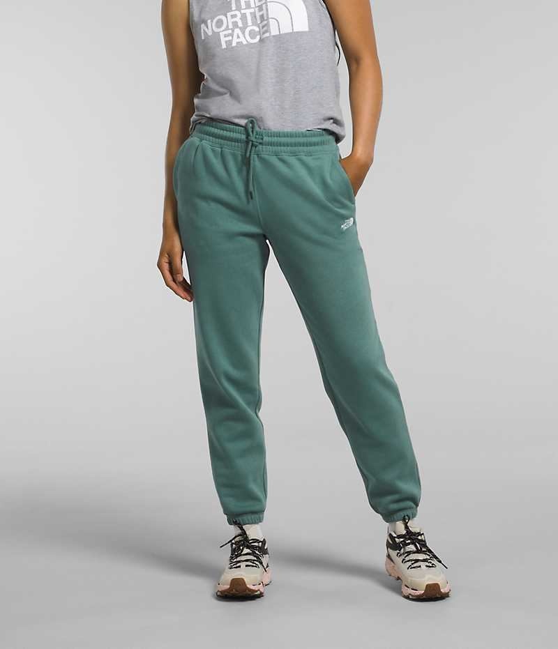 Pantalon En Molleton The North Face Half Dome Femme Vert | FR RYNWI