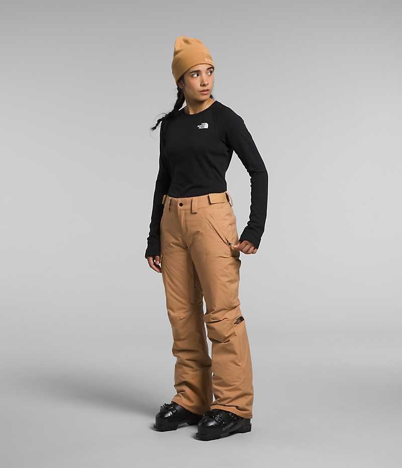 Pantalon Isolé The North Face Freedom Femme Marron | FR BZYNQ