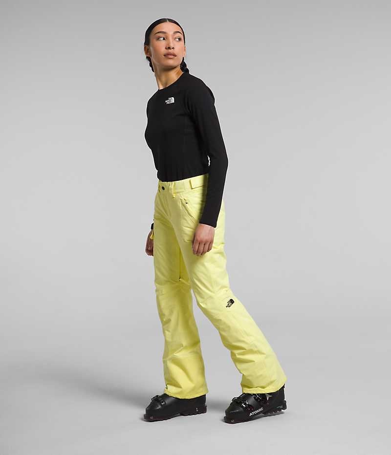 Pantalon Isolé The North Face Freedom Femme Jaune | PARIS TUYML