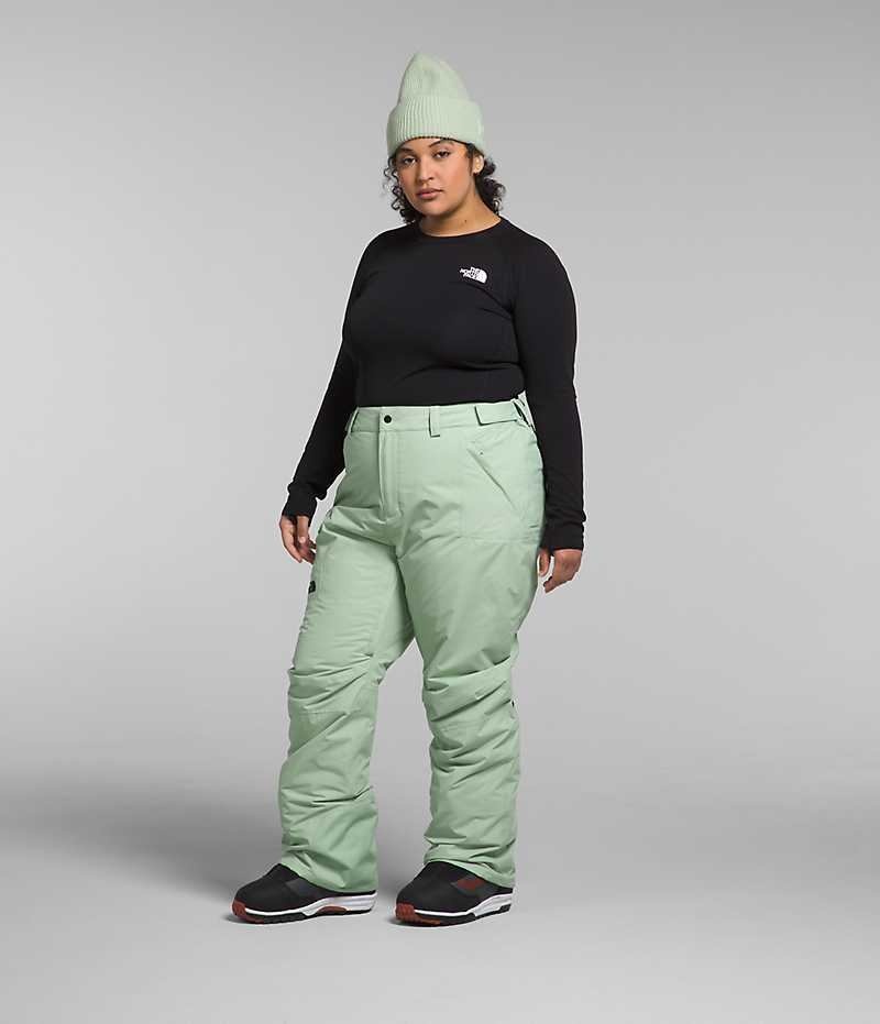 Pantalon Isolé The North Face Plus Freedom Femme Menthe | FR ZYHBA