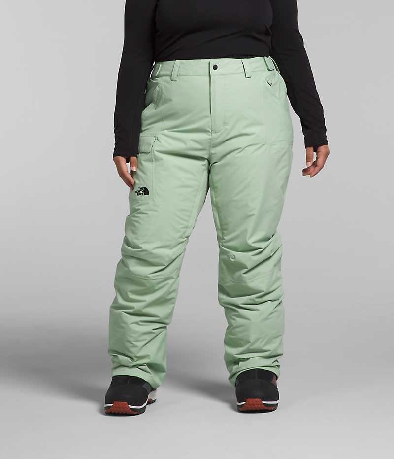 Pantalon Isolé The North Face Plus Freedom Femme Menthe | FR ZYHBA