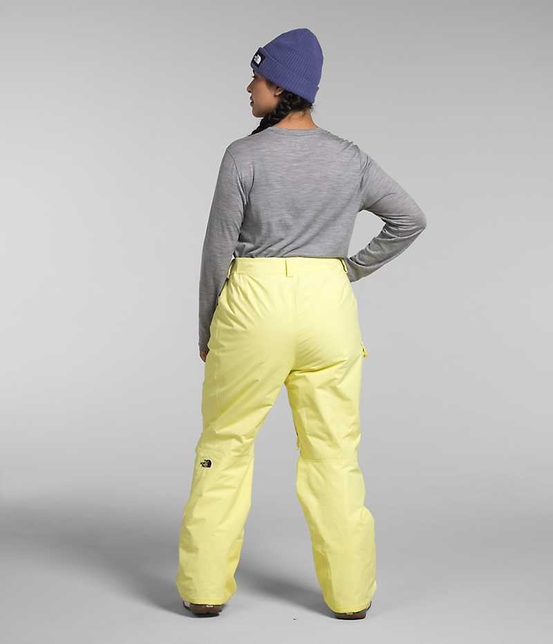 Pantalon Isolé The North Face Plus Freedom Femme Jaune | PARIS GHPZK