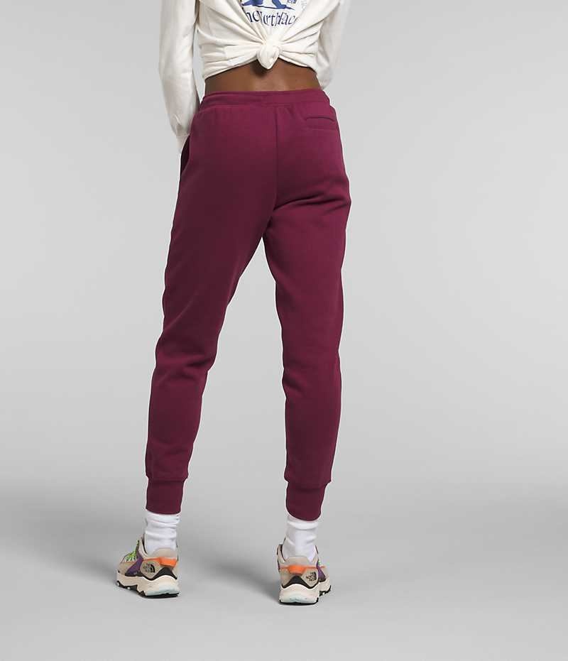 Pantalon Jogging The North Face Box NSE Femme Bordeaux | FRANCE EPXNB