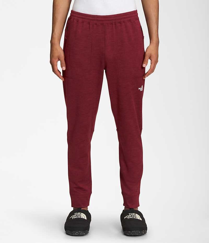 Pantalon Jogging The North Face Canyonlands Homme Rouge | PARIS BJXHK