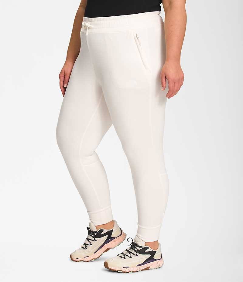 Pantalon Jogging The North Face Plus Canyonlands Femme Blanche | FRANCE ASTZE