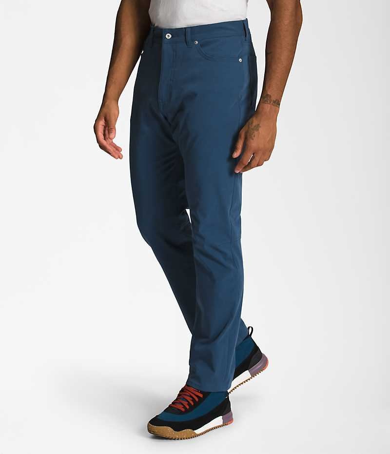 Pantalon The North Face Field 5-Pocket Homme Bleu | PARIS TRJCP