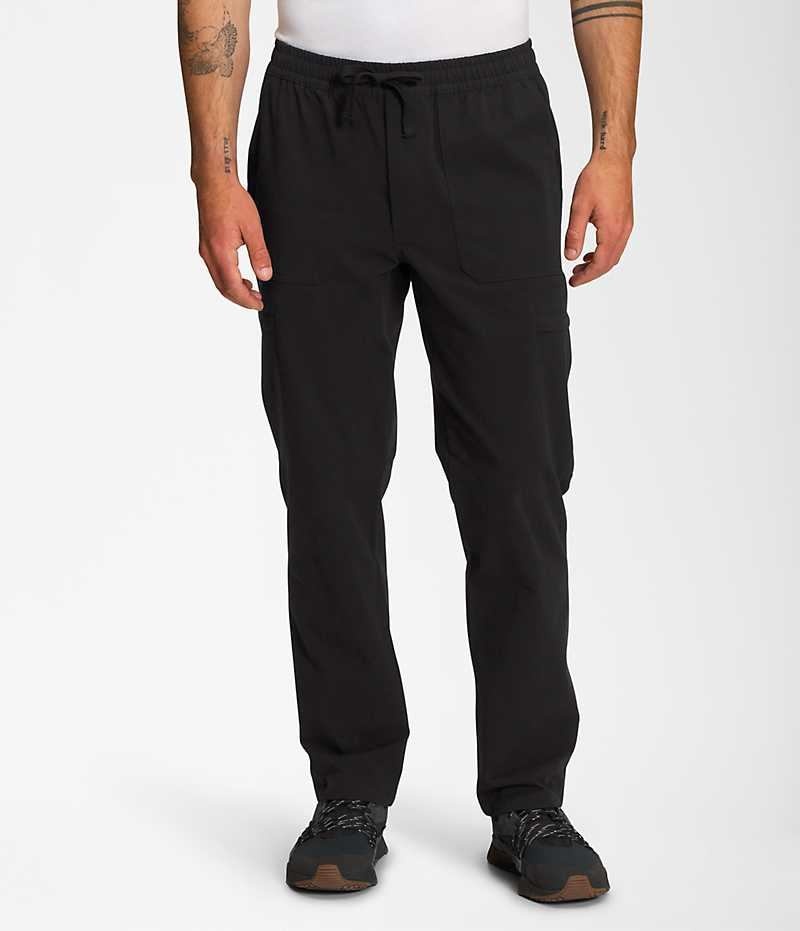 Pantalon The North Face Field Cargo Homme Noir | FRANCE QOZCD