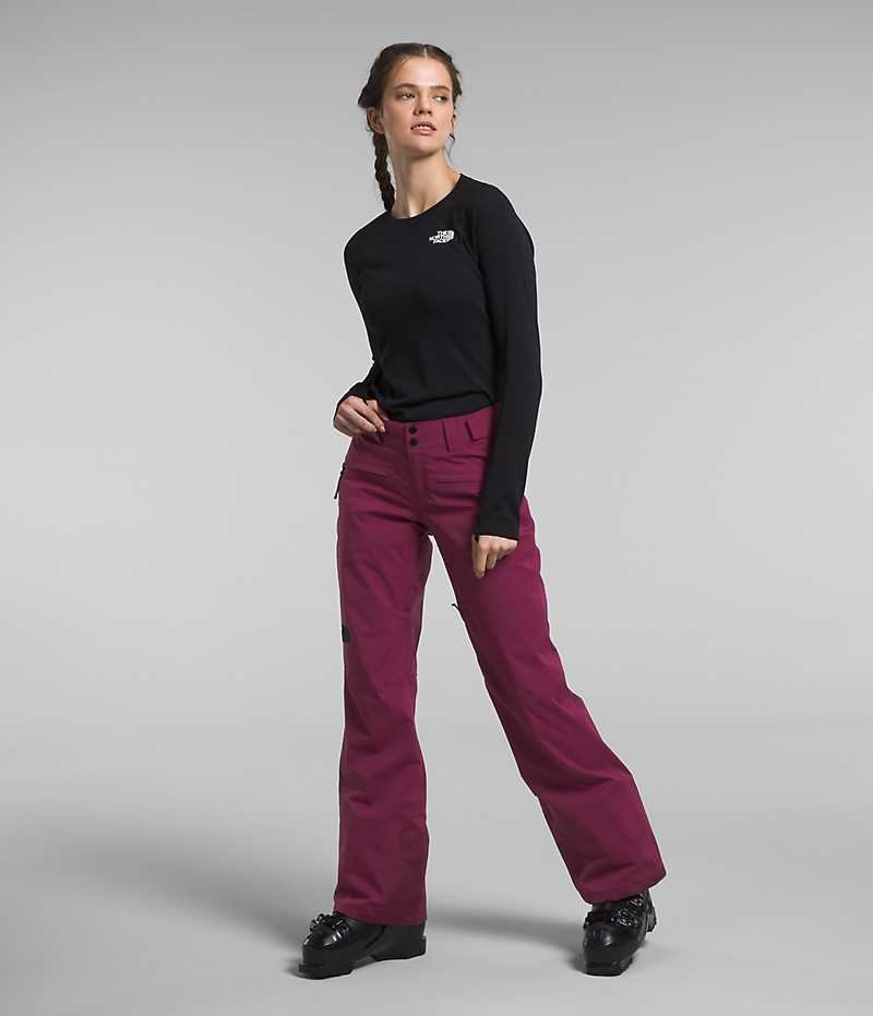 Pantalon The North Face Freedom Stretch Femme Bordeaux | FRANCE QURSG