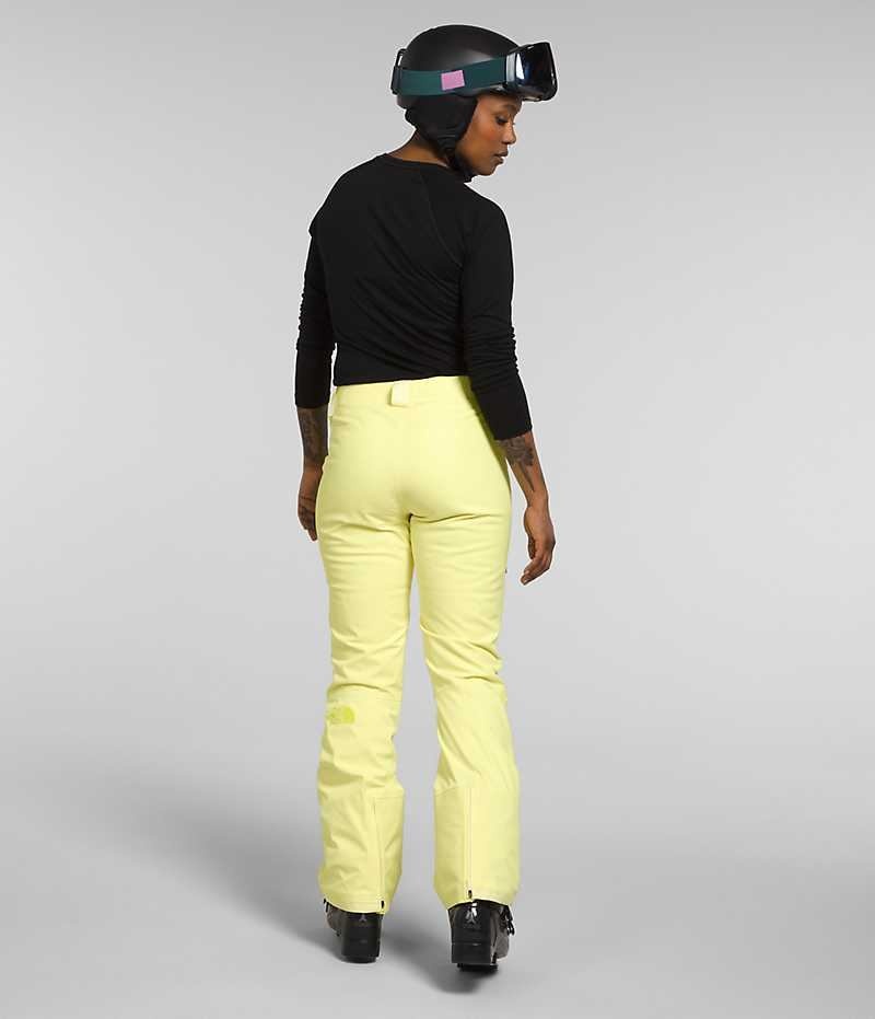 Pantalon The North Face Lenado Femme Jaune | FR BCDRJ