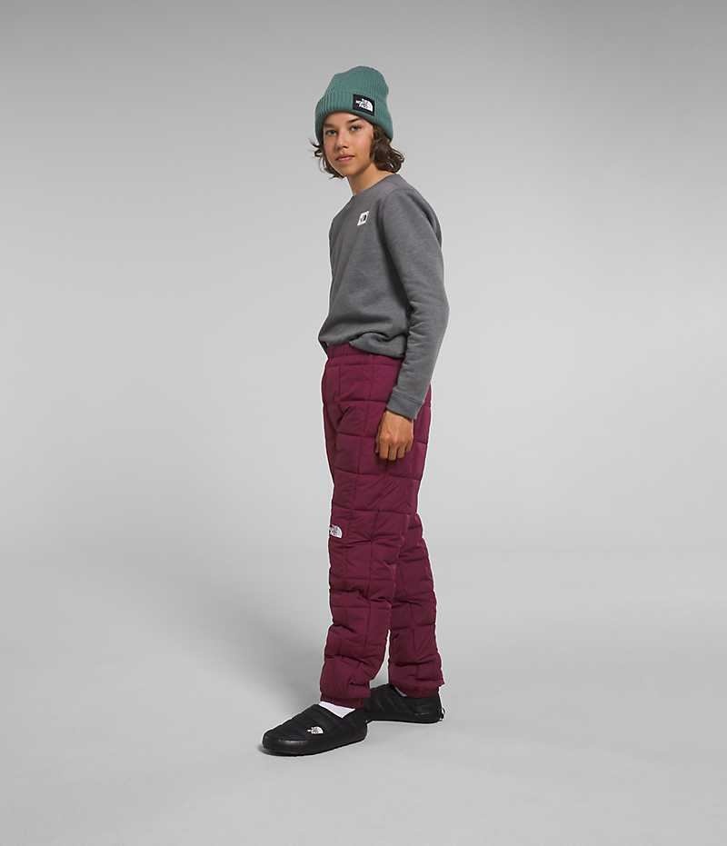 Pantalon The North Face Lhotse Garcon Bordeaux | FRANCE WPBEO