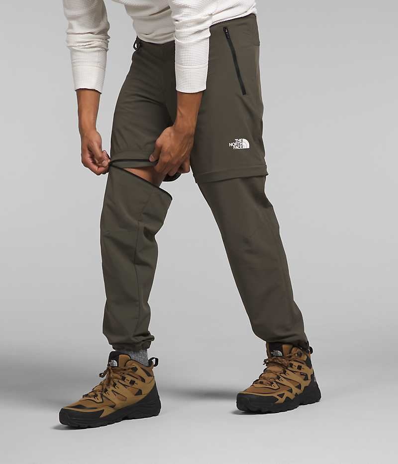 Pantalon The North Face Paramount Pro Convertible Homme Vert Olive | FR CUKVL