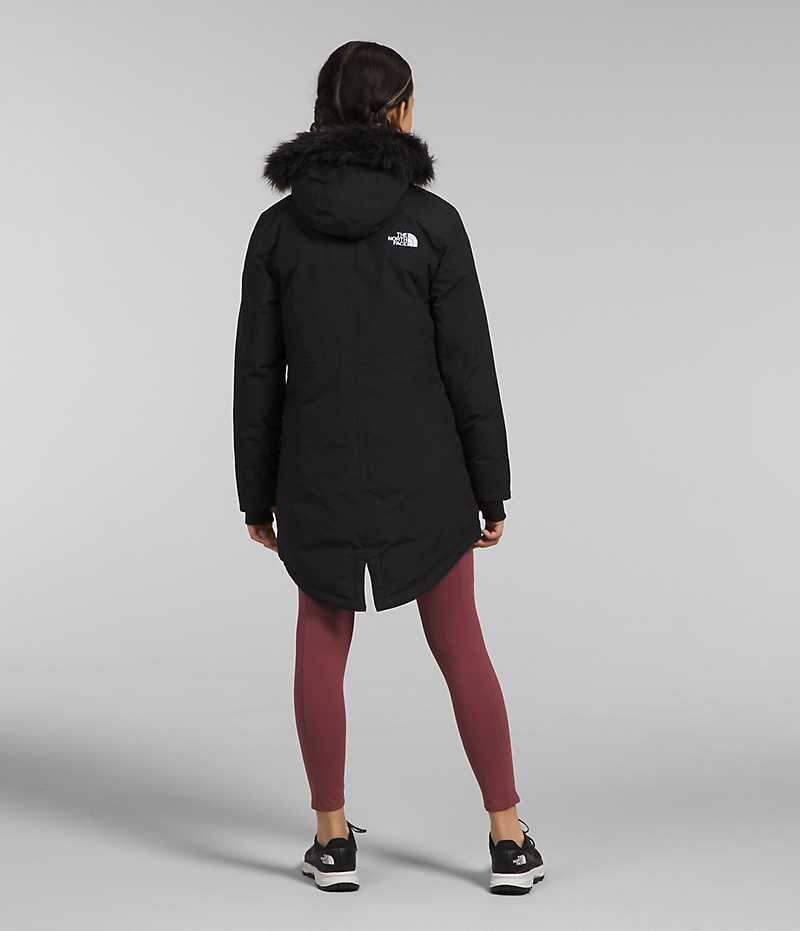 Parka The North Face Arctic Fille Noir | FRANCE ELVUQ