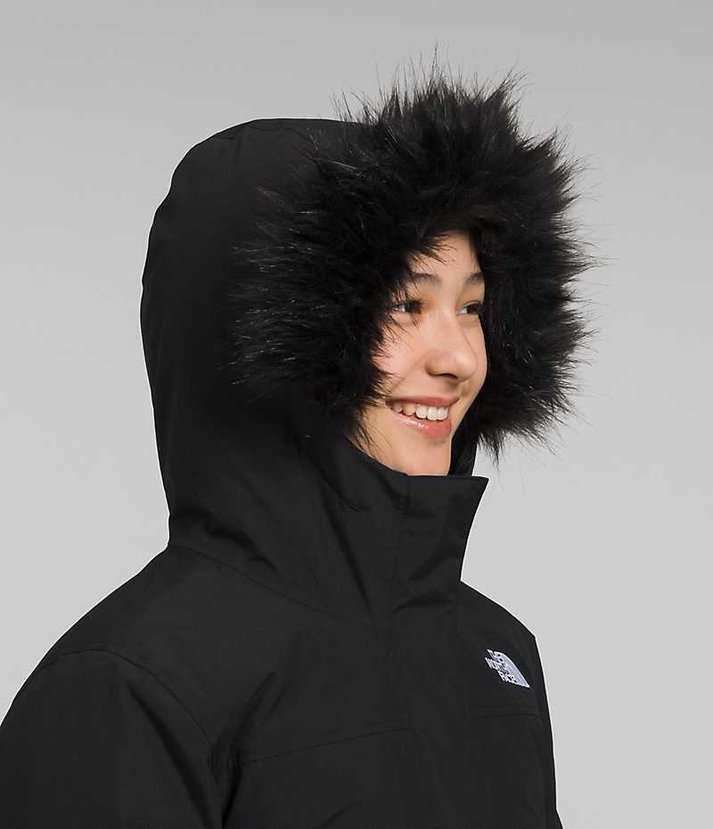 Parka The North Face Arctic Fille Noir | FRANCE ELVUQ