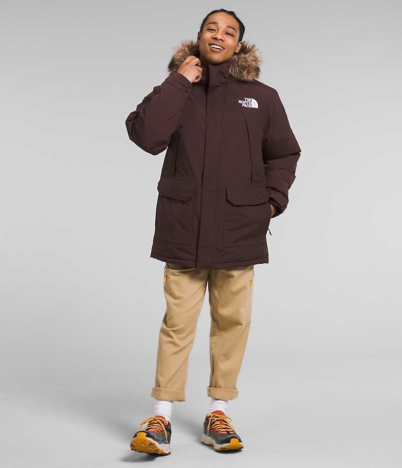 Parka The North Face McMurdo Homme Bordeaux | PARIS HPUCG