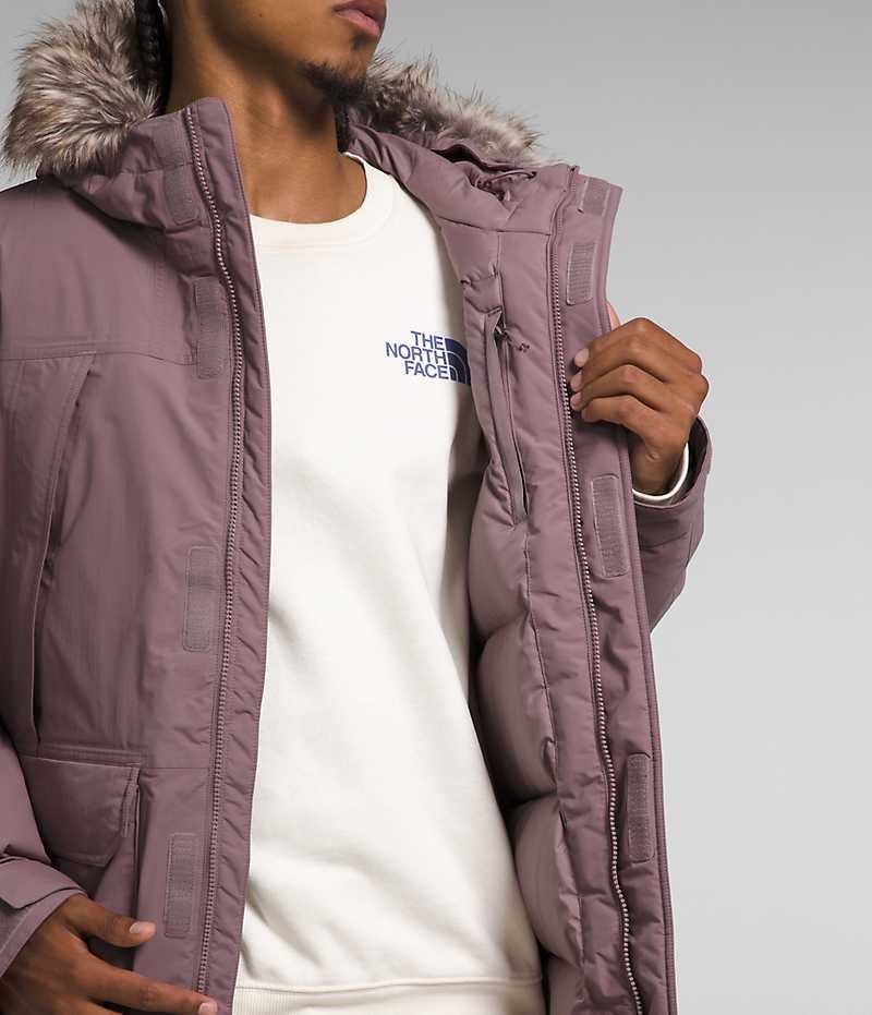 Parka The North Face McMurdo Homme Fushia | PARIS MKDVJ