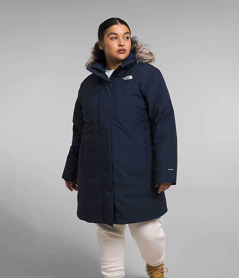 Parka The North Face Plus Arctic Femme Bleu Marine | PARIS LPWYC