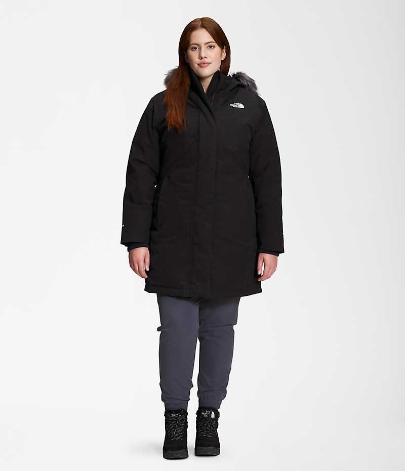 Parka The North Face Plus Arctic Femme Noir | FR MZGQL