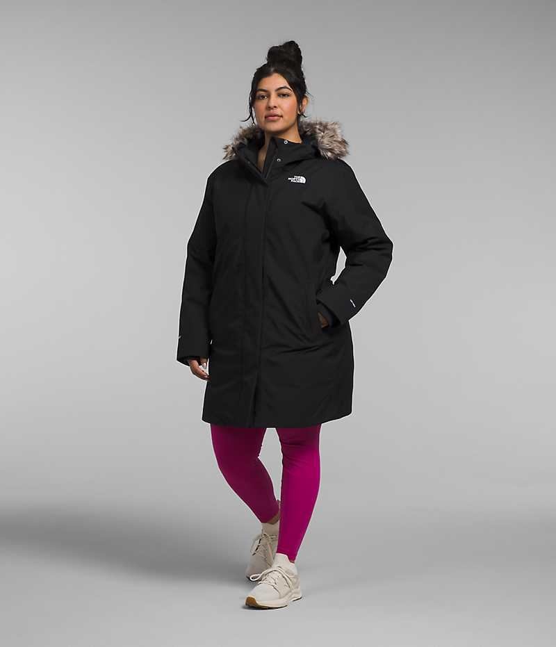 Parka The North Face Plus Arctic Femme Noir | FR NZDEH