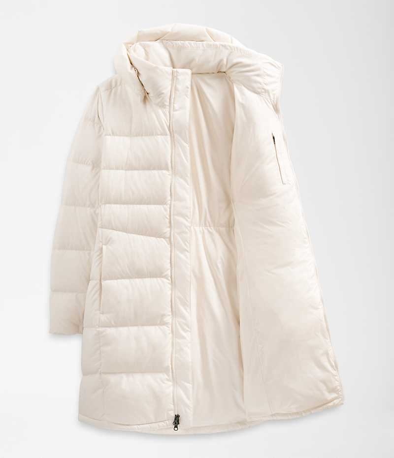 Parka The North Face Plus Metropolis Femme Blanche | FR NELZY