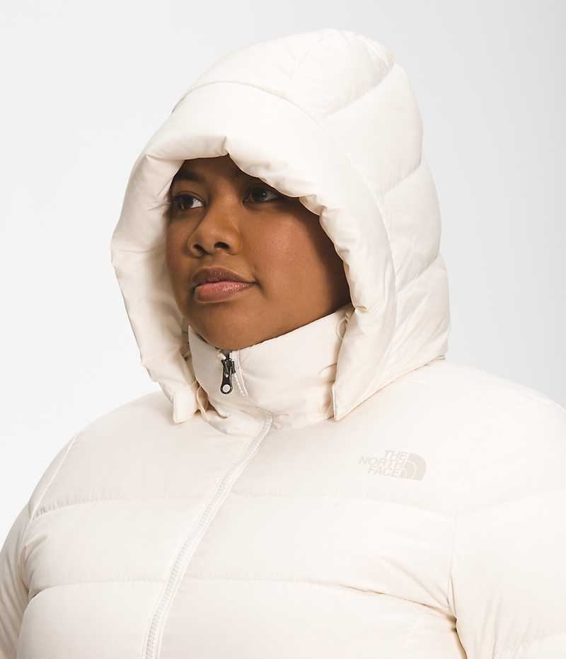 Parka The North Face Plus Metropolis Femme Blanche | FR NELZY